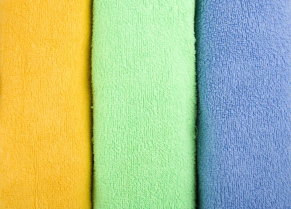 Toalhas coloridas — Fotografia de Stock