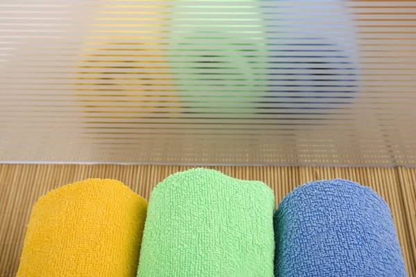 彩色的毛巾 — 图库照片