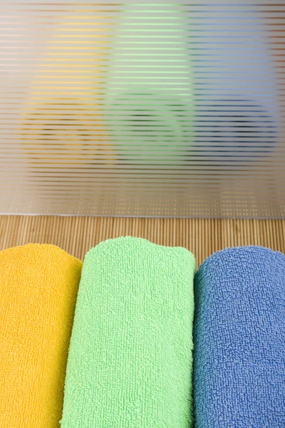 Coloured Towels — Stock Photo, Image