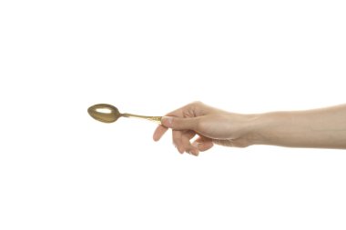 Spoon in Hand clipart