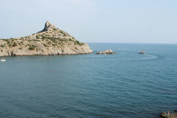 Rochers de la côte de la mer Noire — Photo