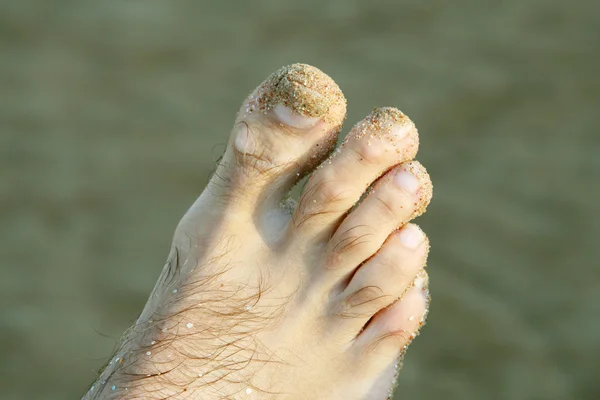 Feet On The Beach — Stock Photo, Image