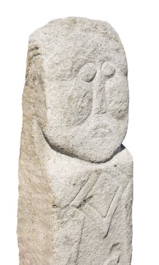 Ancient stone idol clipart