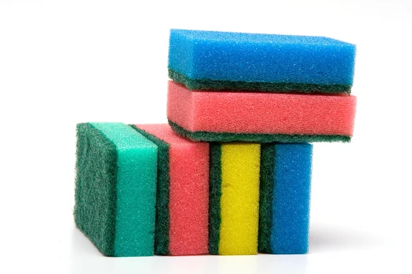 Esponjas de color — Foto de Stock