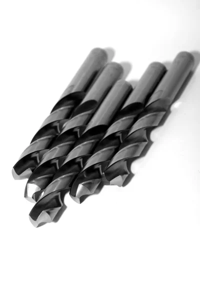Steel drills — Stock Photo, Image