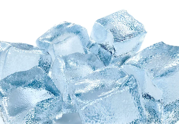 氷のキューブ (3 d レンダリングされたイラスト) — ストック写真