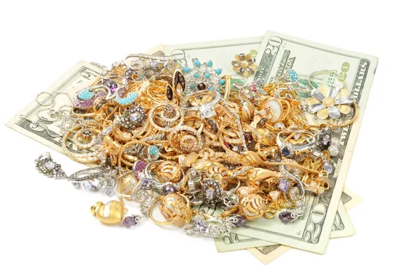 Χρυσό και χρήματα — Φωτογραφία Αρχείου
