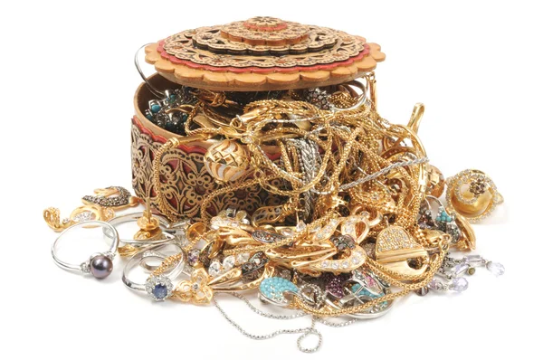 Gold jewelry — Stock Photo, Image