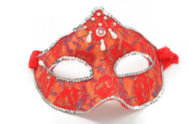 Red mask clipart