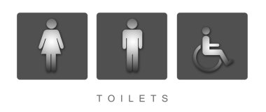 Restrooms clipart