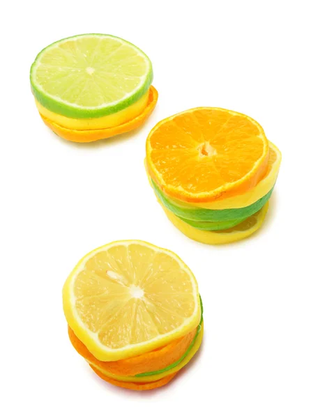 Limón de mandarina de cal — Foto de Stock