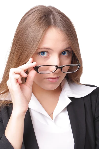 stock image Girl in glasses