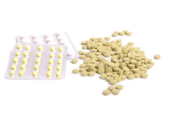 Niektóre tabletki — Zdjęcie stockowe