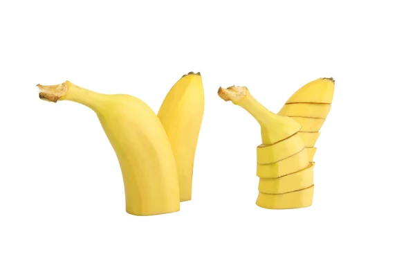 Bananas branqueadas — Fotografia de Stock