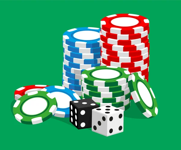 Casino illustration — Stock vektor