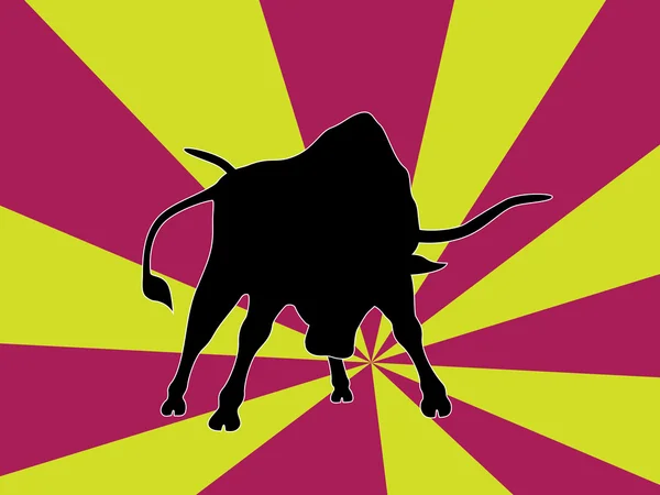 El toro — Archivo Imágenes Vectoriales