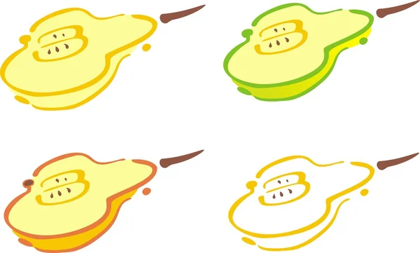 Stilyzed pear cloves — Stock Photo, Image