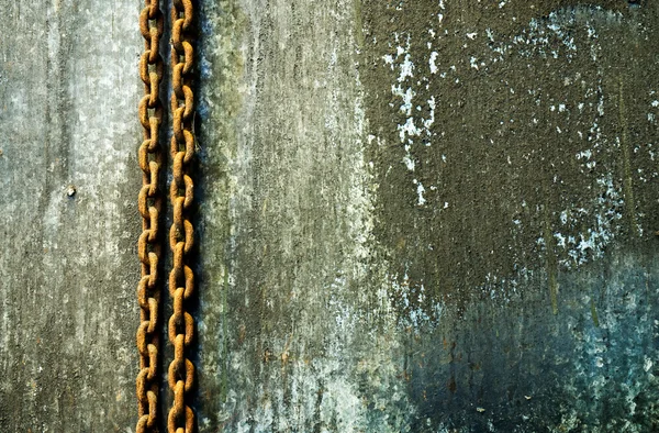 Rusty cadeia de fundo — Fotografia de Stock