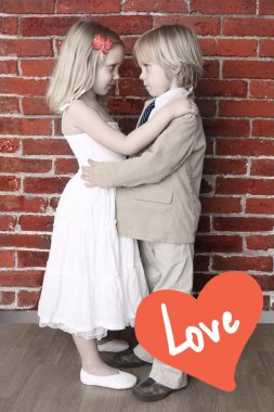 Love concept. Valentine's day or wedding background clipart