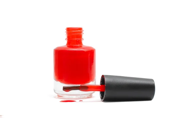Nail polish isolated on white — Stock Photo, Image