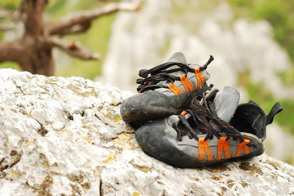 Horolezecké boty — Stock fotografie