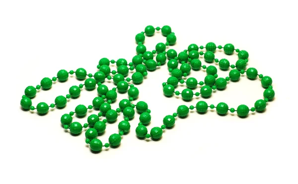 Green necklace — Stock Photo, Image
