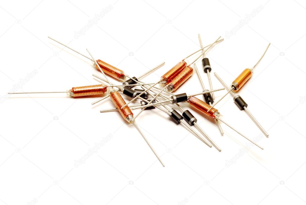 Diodes and coils isolated