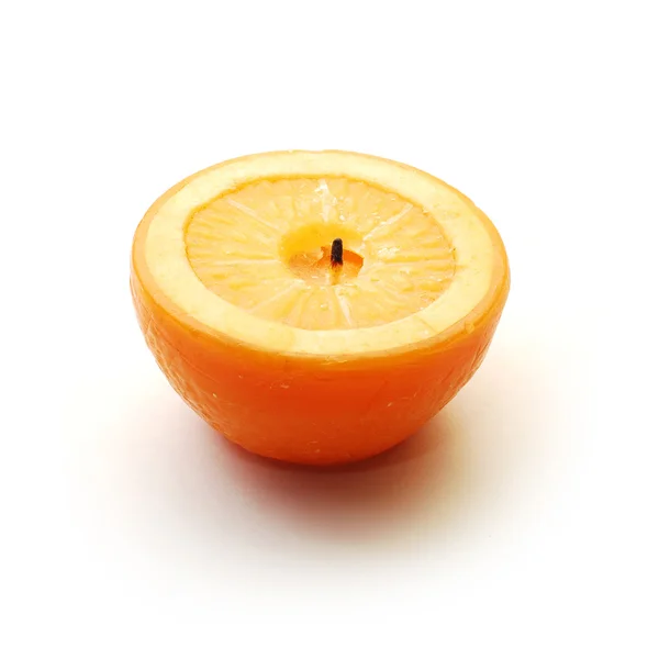 Bougie orange — Photo