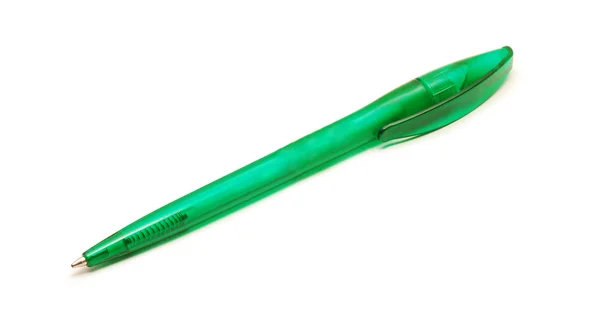 绿色钢笔 — 图库照片