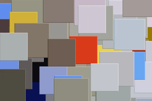 Modèle de carrés abstraits — Photo