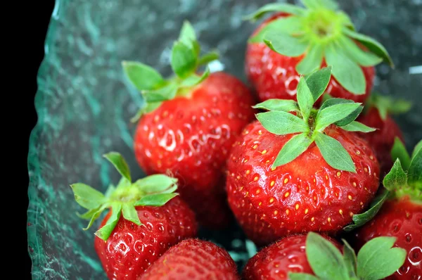 Macro fraises — Photo