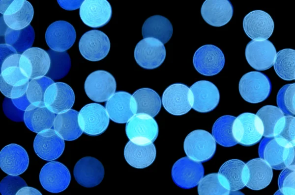 Luzes azuis — Fotografia de Stock