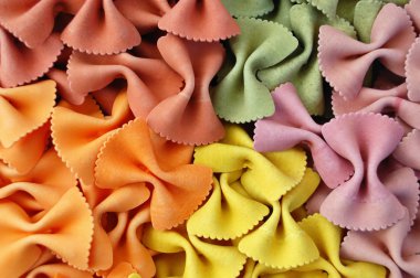 Farfalle flavors clipart