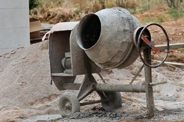 水泥搅拌机 — 图库照片