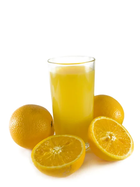 Isolated orange juice — Stock Photo, Image