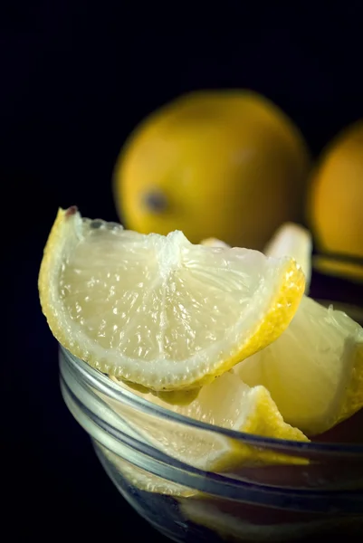 Limon dilimleri — Stok fotoğraf