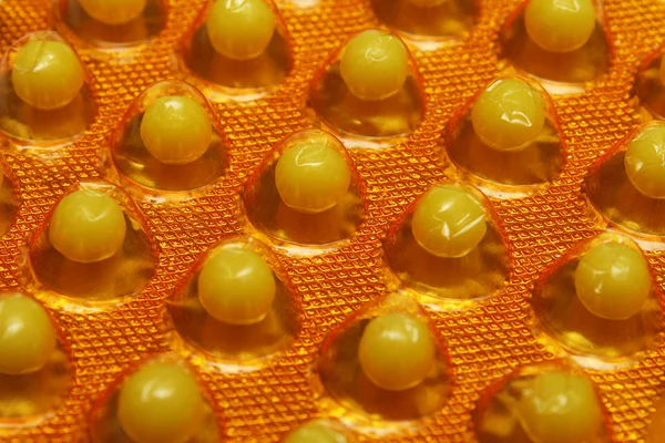 stock image Vitamin C pills in the pack