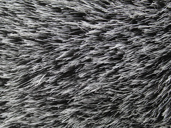 stock image Synthetic black and white fur
