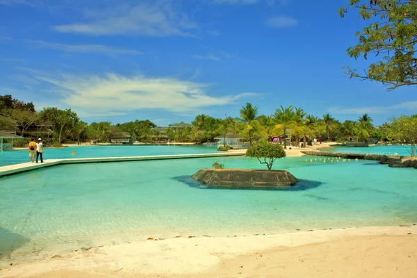 Heure d'été à Mactan Island Cebu Images De Stock Libres De Droits