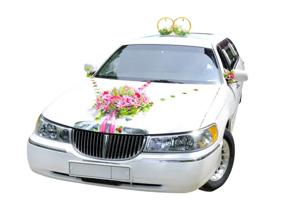 Автомобіль для весілля — стокове фото