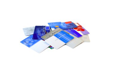 Credit cards clipart