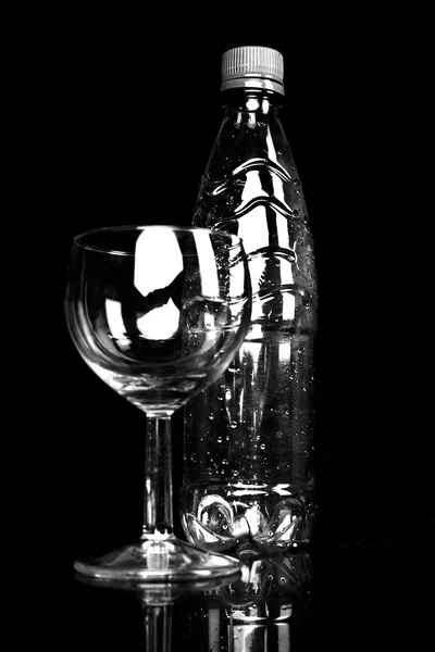 瓶とガラス — ストック写真