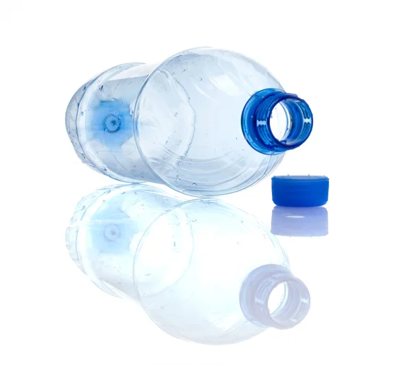 Empty plastic bottle Stock Photo