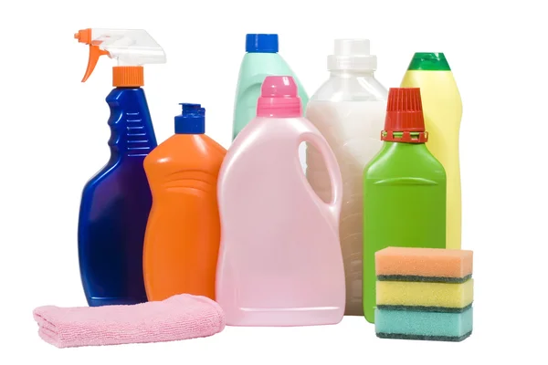 Varios suministros de limpieza — Foto de Stock