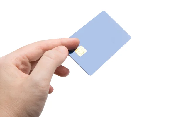 stock image Hand with credit card