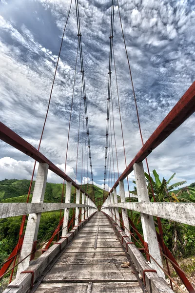 Stock image Suspended bridge