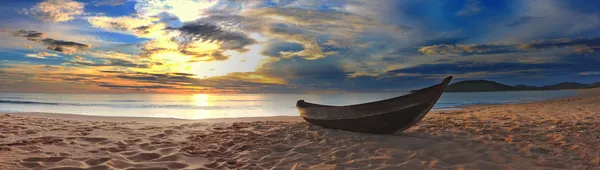 Beach panorama — Stock Photo, Image