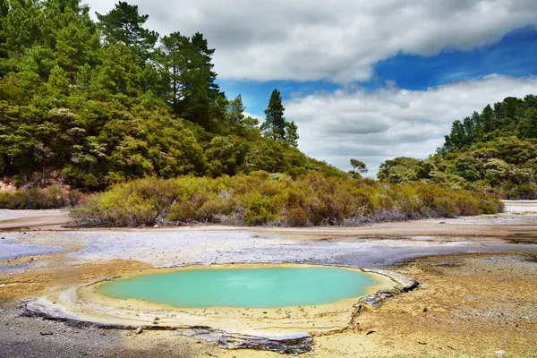Wai-o-tapu thermal oblast, Nový Zéland — Stock fotografie