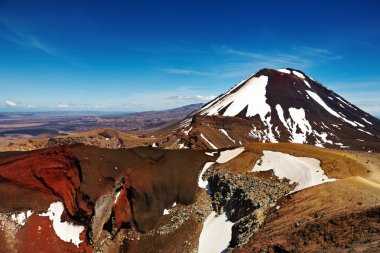 Mount Ngauruhoe, New Zealand clipart