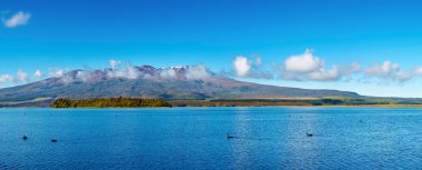 Rotoaira Lake, New Zealand clipart